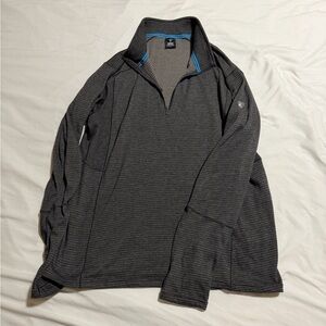 Kuhl Reactiv Lite Grid 1/4 Zip L Carbon